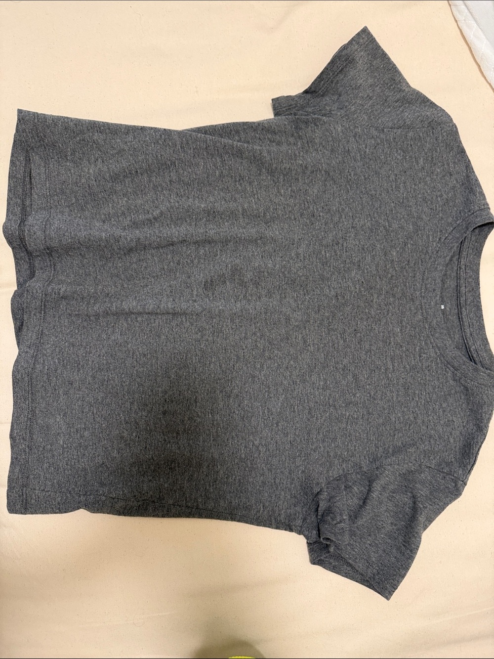 Everlane Heather Charcoal Crewneck Tee